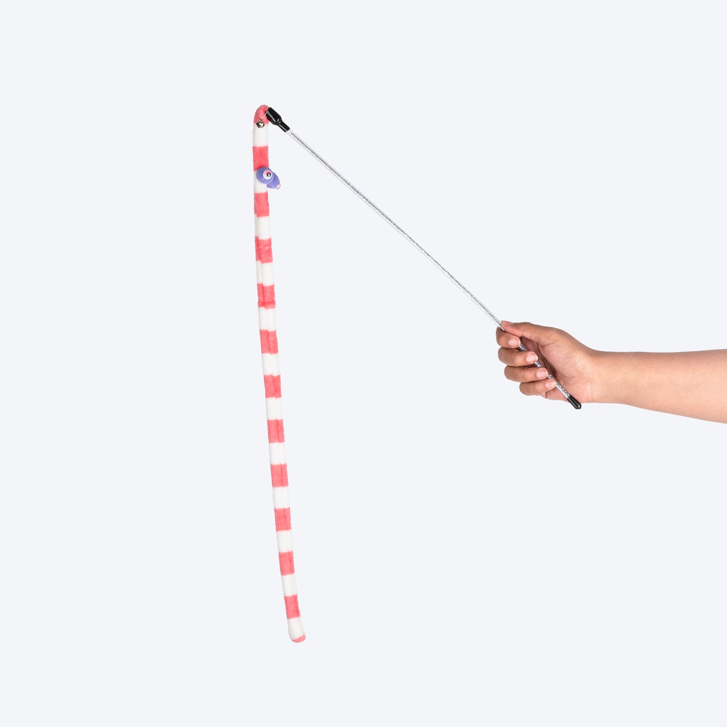 TLC Wiggly Worm Wand Toy For Cat - Assorted - Heads Up For Tails
