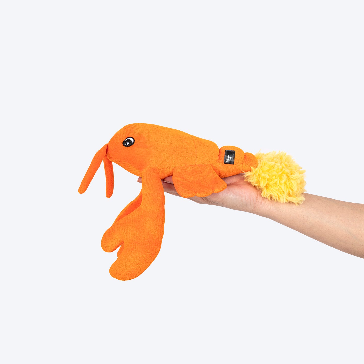 HUFT Scorpie Snugglebug Squeaky Plush Toy For Dog - Orange - Heads Up For Tails