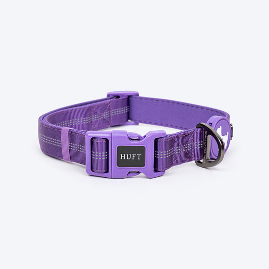 HUFT Comfort Plus Collar For Dog - Purple - Heads Up For Tails