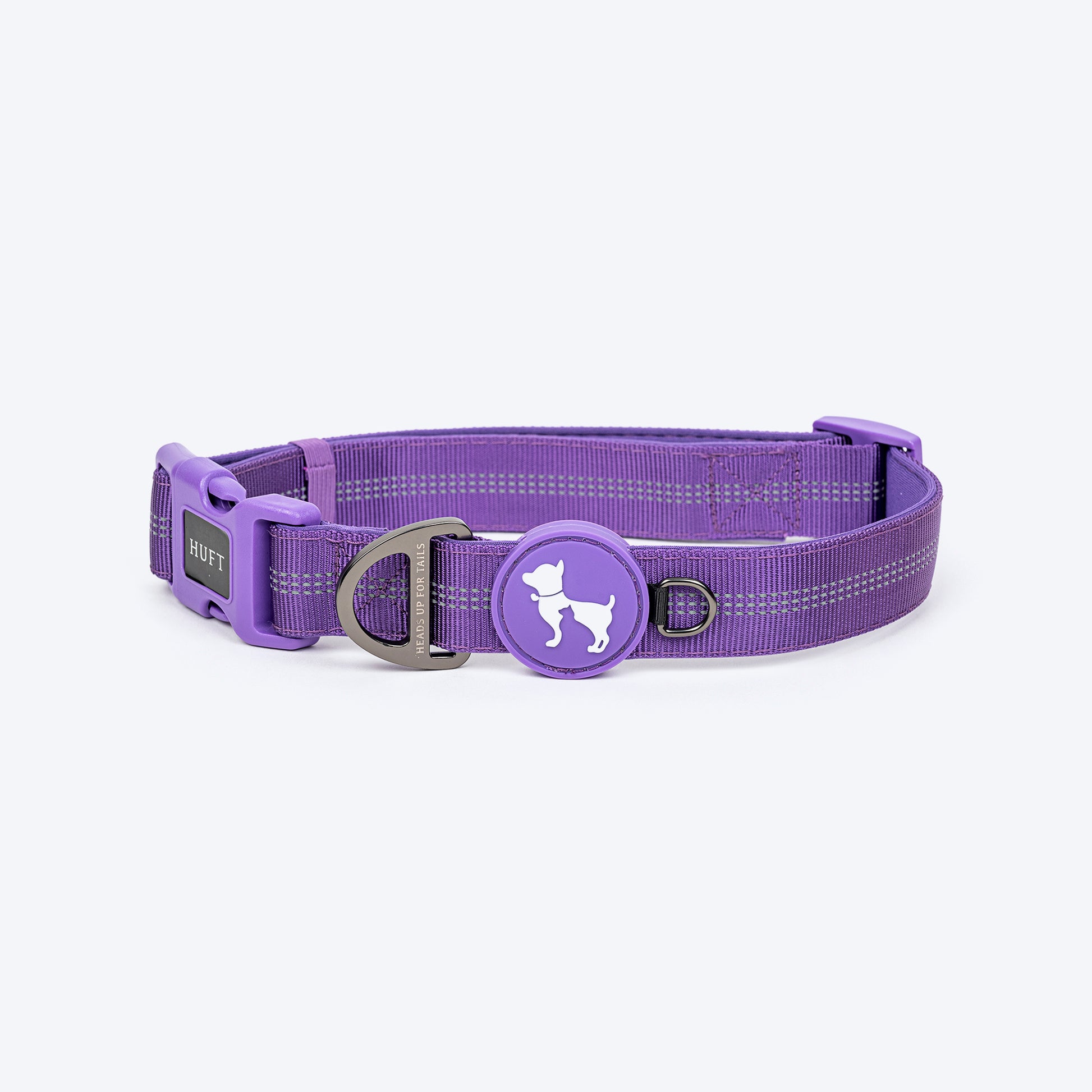 HUFT Comfort Plus Collar For Dog - Purple - Heads Up For Tails