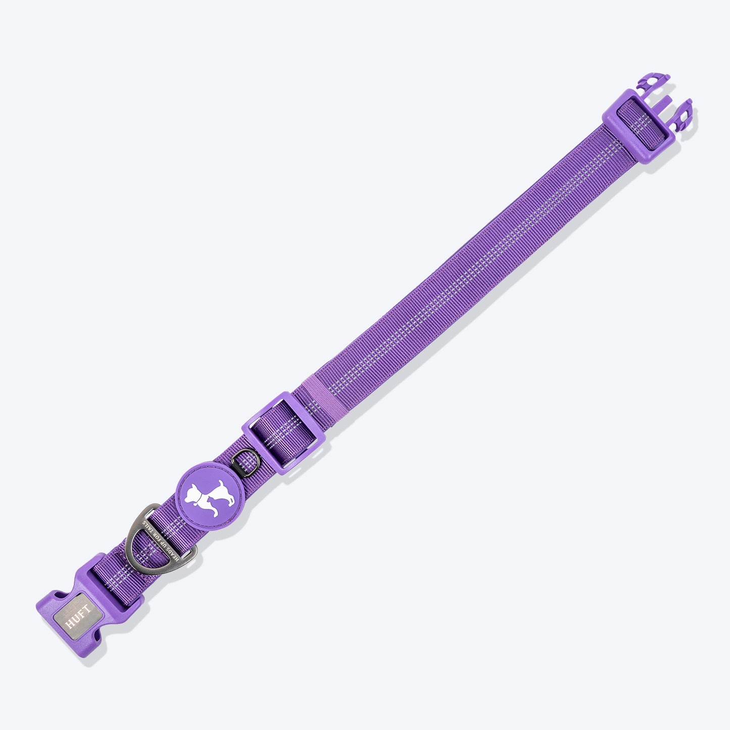 HUFT Comfort Plus Collar For Dog - Purple - Heads Up For Tails