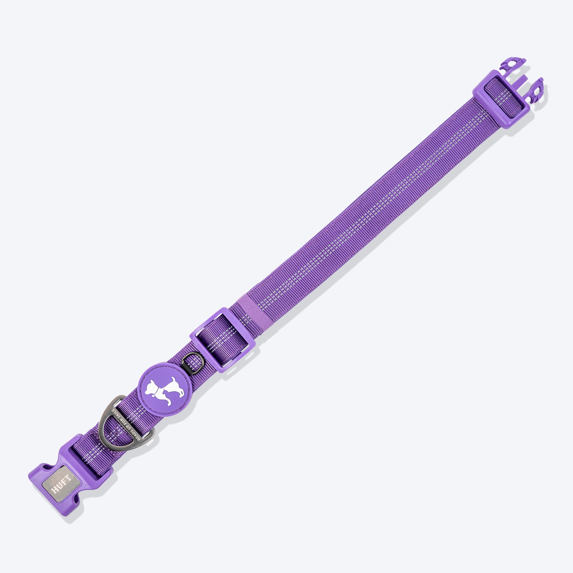 HUFT Comfort Plus Collar For Dog - Purple - Heads Up For Tails
