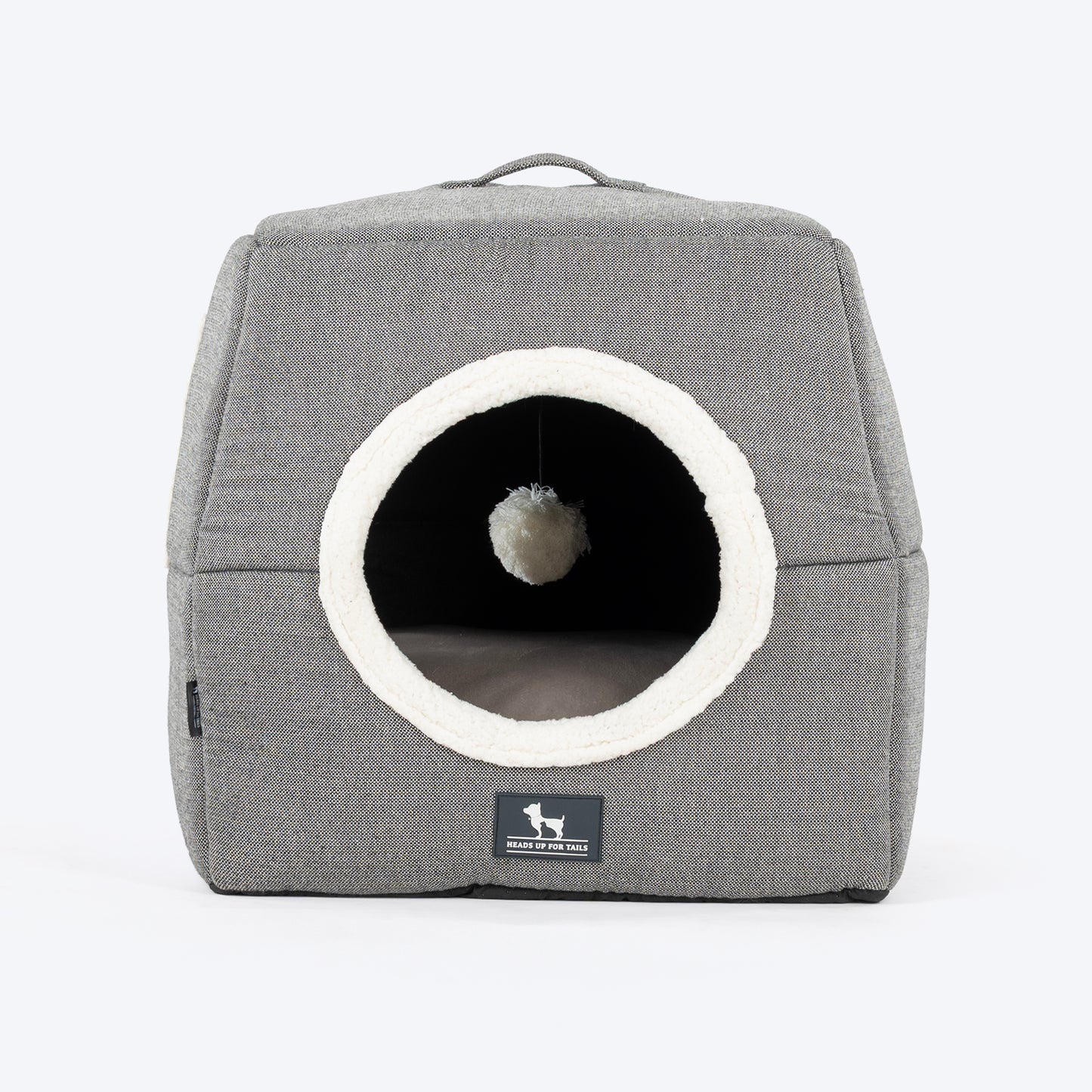 HUFT Furbulous Tent Bed For Cat - Grey