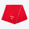 HUFT Personalised Snuggle Blanket For Dog & Cat - Red - Heads Up For Tails