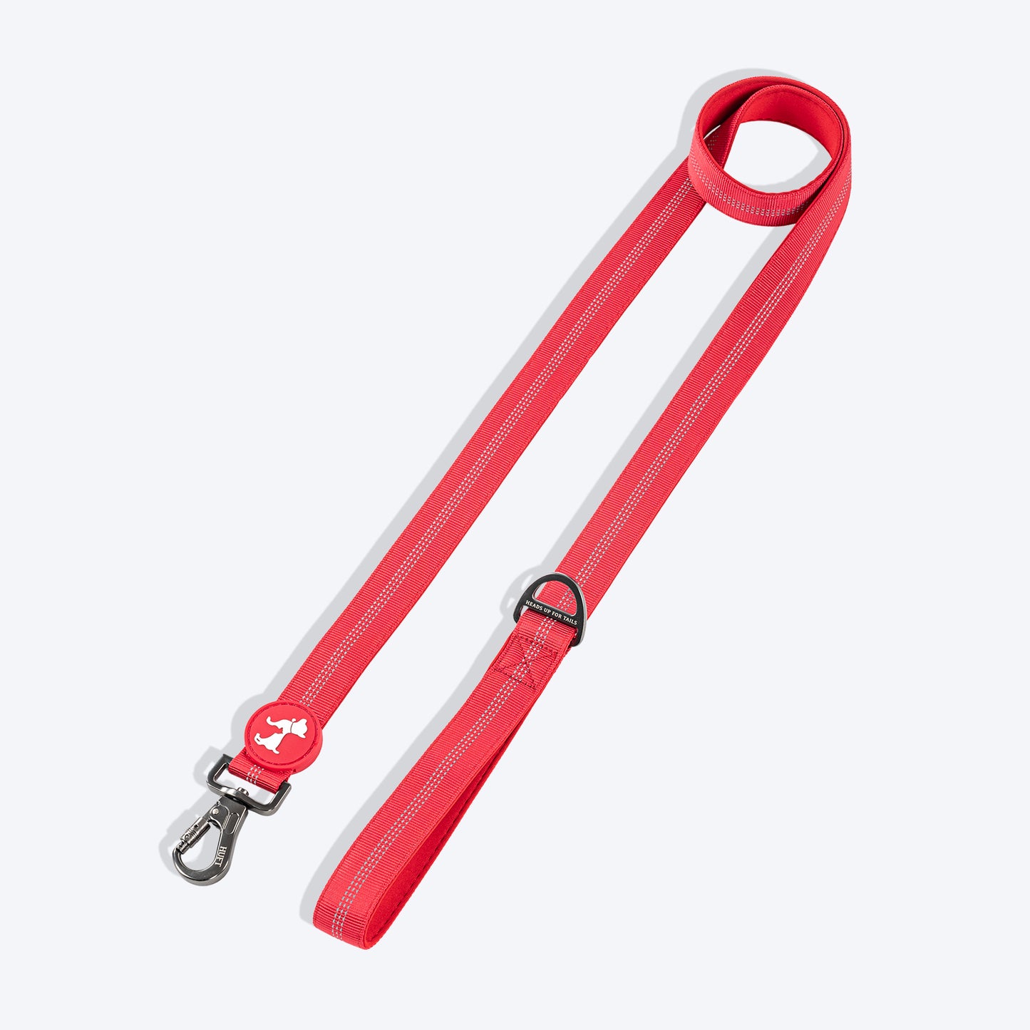 HUFT Comfort Plus Leash For Dog - Red - Heads Up For Tails