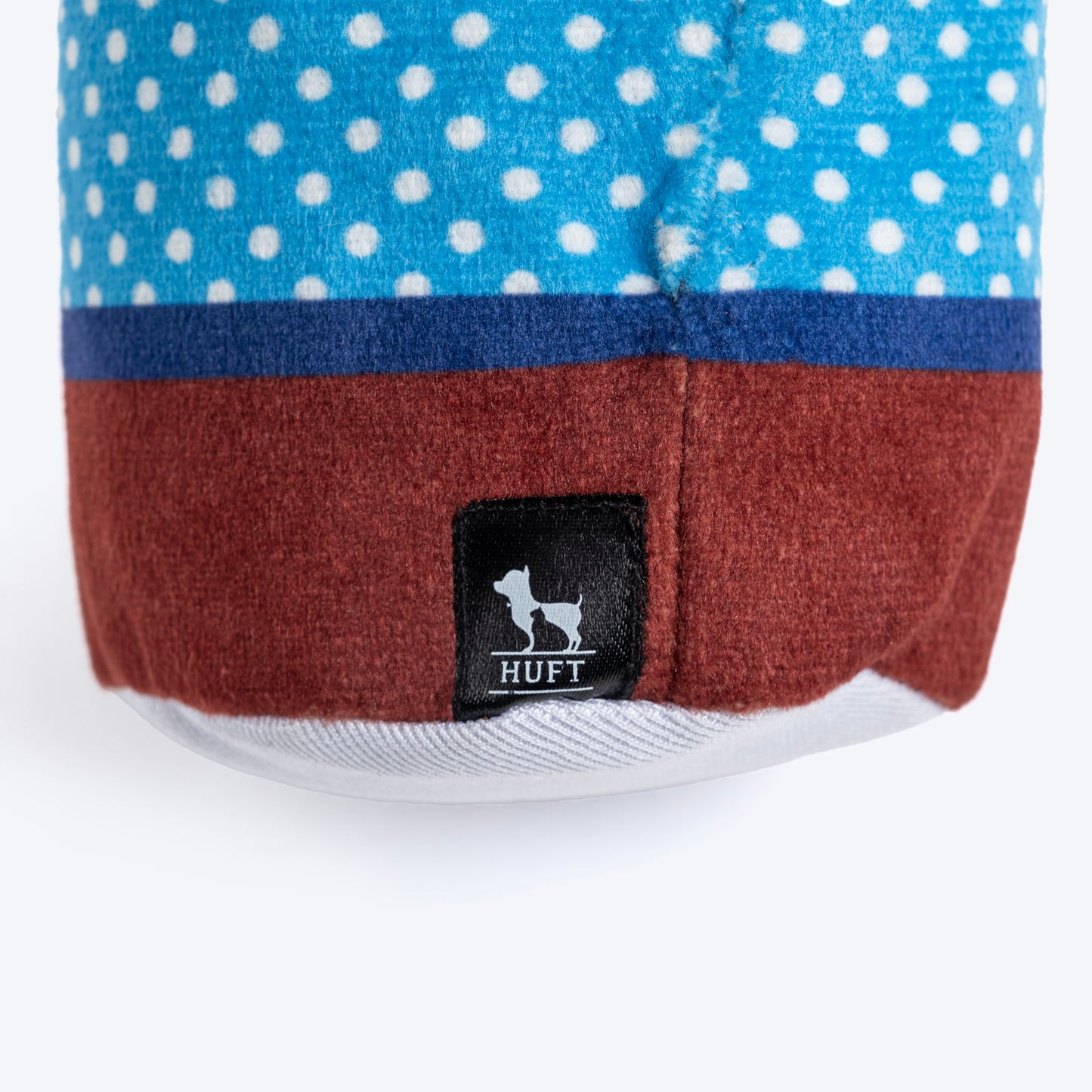 HUFT Barks Brewing Squeaky Plush Toy For Dog - Multicolor - Heads Up For Tails