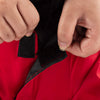 HUFT Magical Mist Raincoat With Harness Opening For Dog - Red - Heads Up For Tails