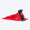 HUFT Personalised Snuggle Blanket For Dog & Cat - Red - Heads Up For Tails