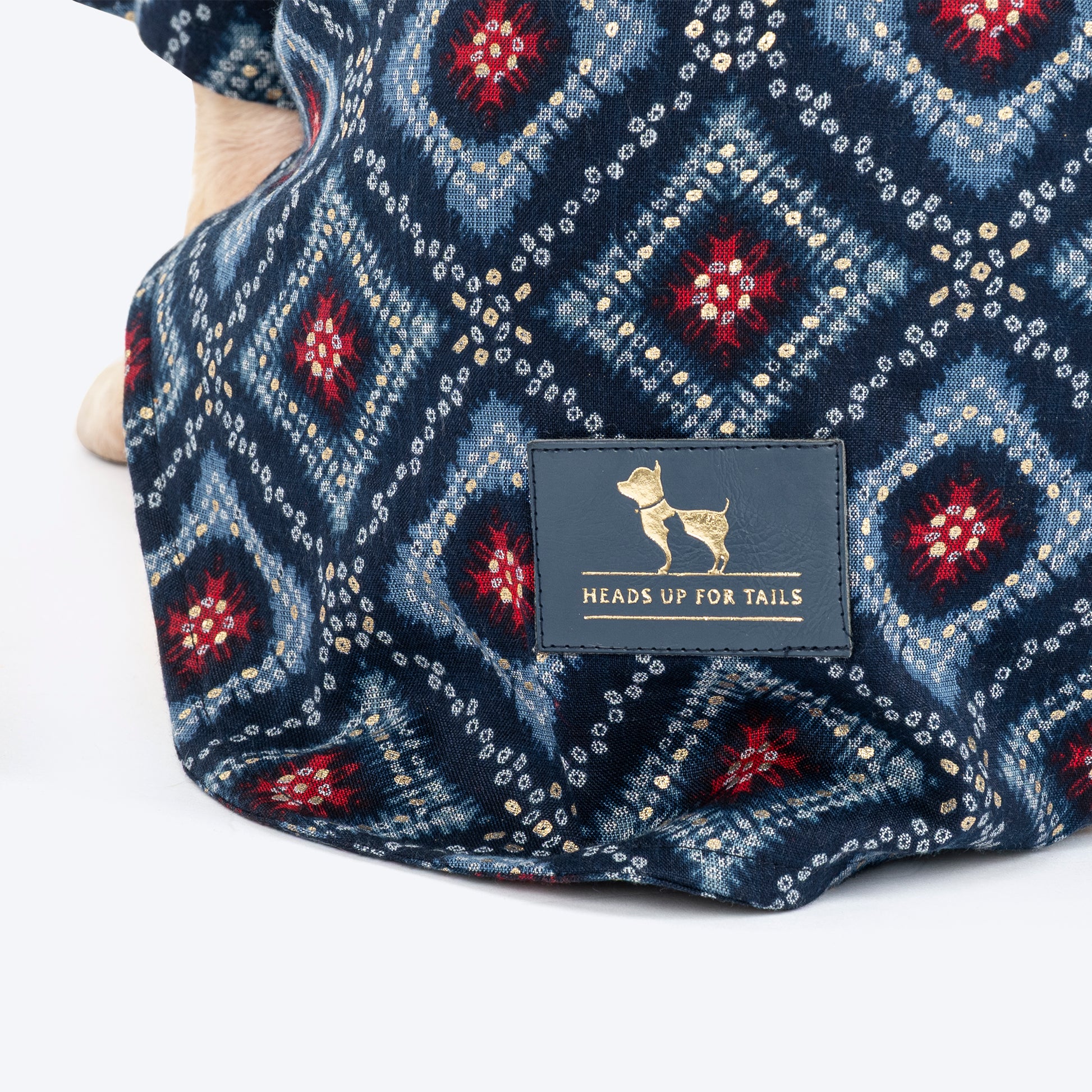 HUFT Rang Riwaz Kurta For Dog - Blue - Heads Up For Tails