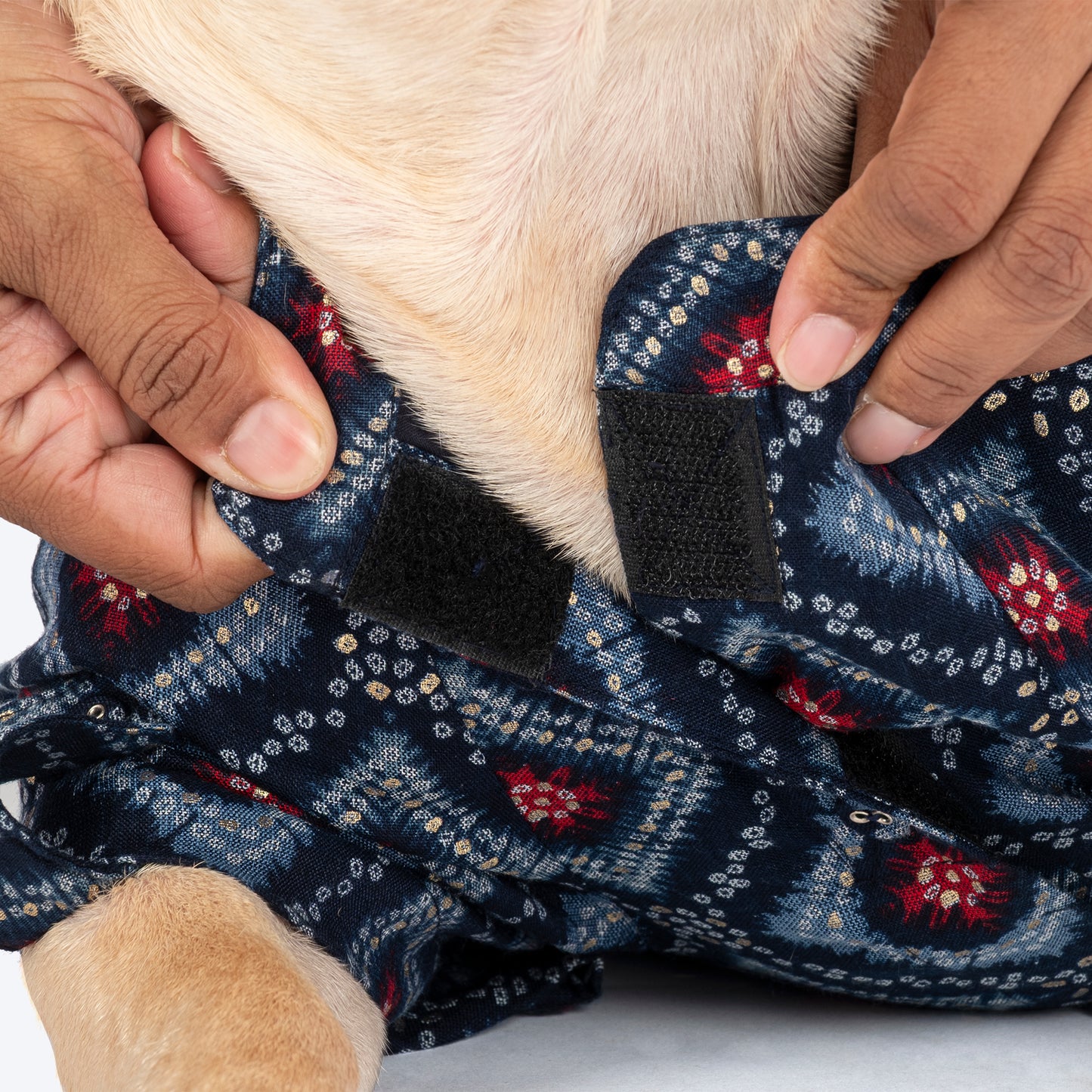 HUFT Rang Riwaz Kurta For Dog - Blue - Heads Up For Tails