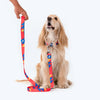 HUFT Crimson Thrill Printed Dog Leash - Heads Up For Tails
