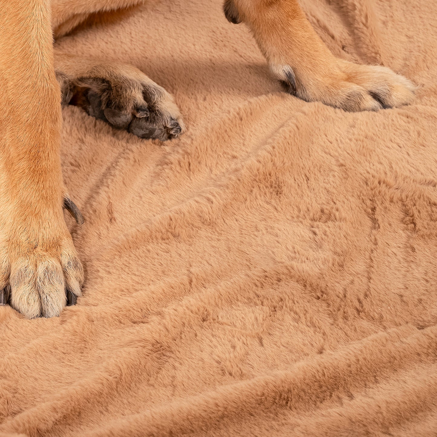 HUFT Fluffy Dreams Plush Mat - Brown - Heads Up For Tails