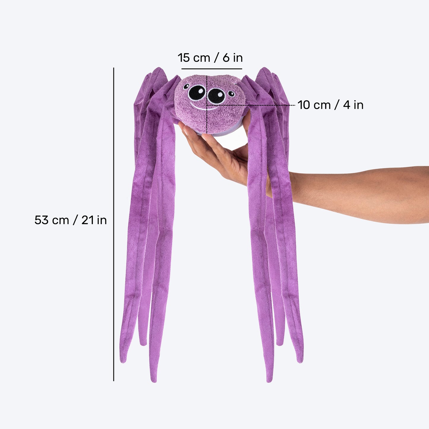 HUFT Spider Big Cuddle Toy For Dogs - Heads Up For Tails