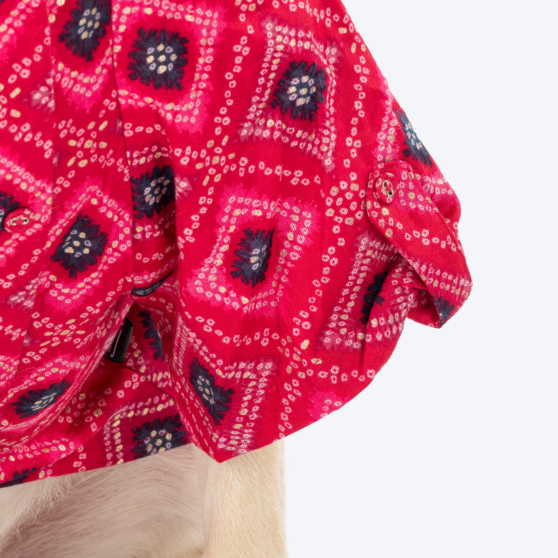 HUFT Rang Riwaz Kurta For Dog - Pink - Heads Up For Tails