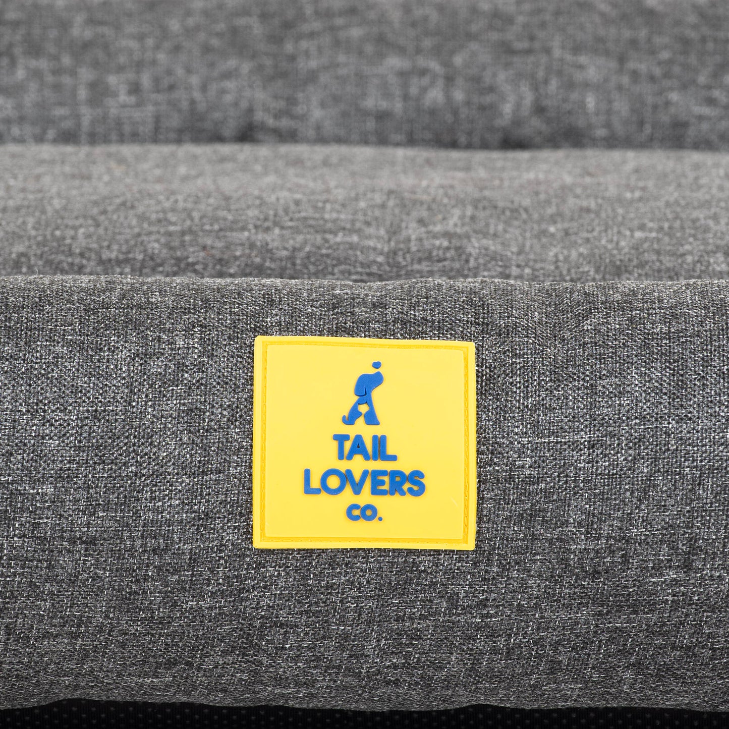 TLC Nesting Nook Bed For Dog - Charcoal Grey - Heads Up For Tails