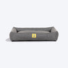 TLC Nesting Nook Bed For Dog - Charcoal Grey - Heads Up For Tails
