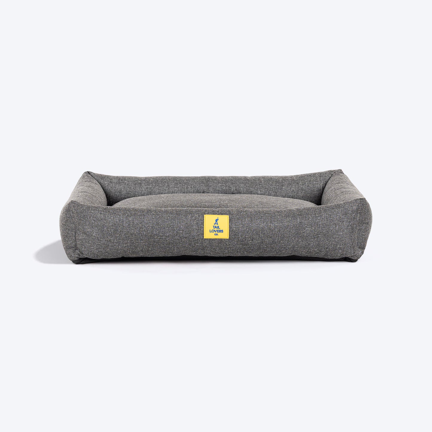 TLC Nesting Nook Bed For Dog - Charcoal Grey - Heads Up For Tails