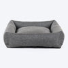 TLC Nesting Nook Bed For Dog - Charcoal Grey - Heads Up For Tails
