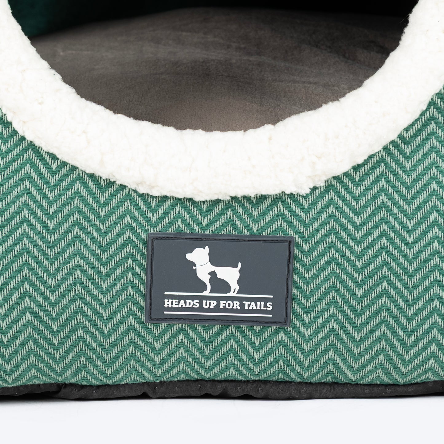 HUFT Furbulous Tent Bed For Dog - Green - Heads Up For Tails