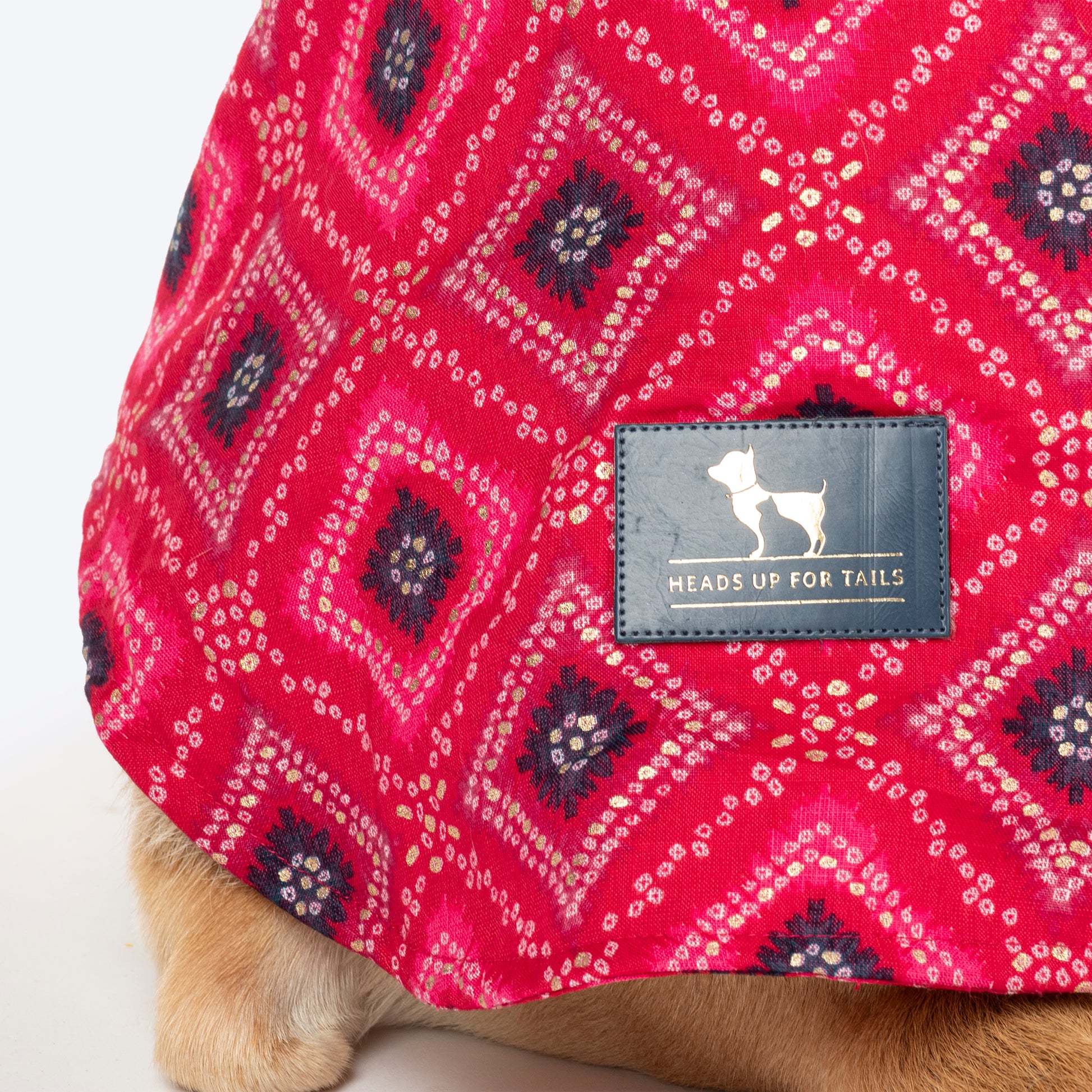 HUFT Rang Riwaz Kurta For Dog - Pink - Heads Up For Tails