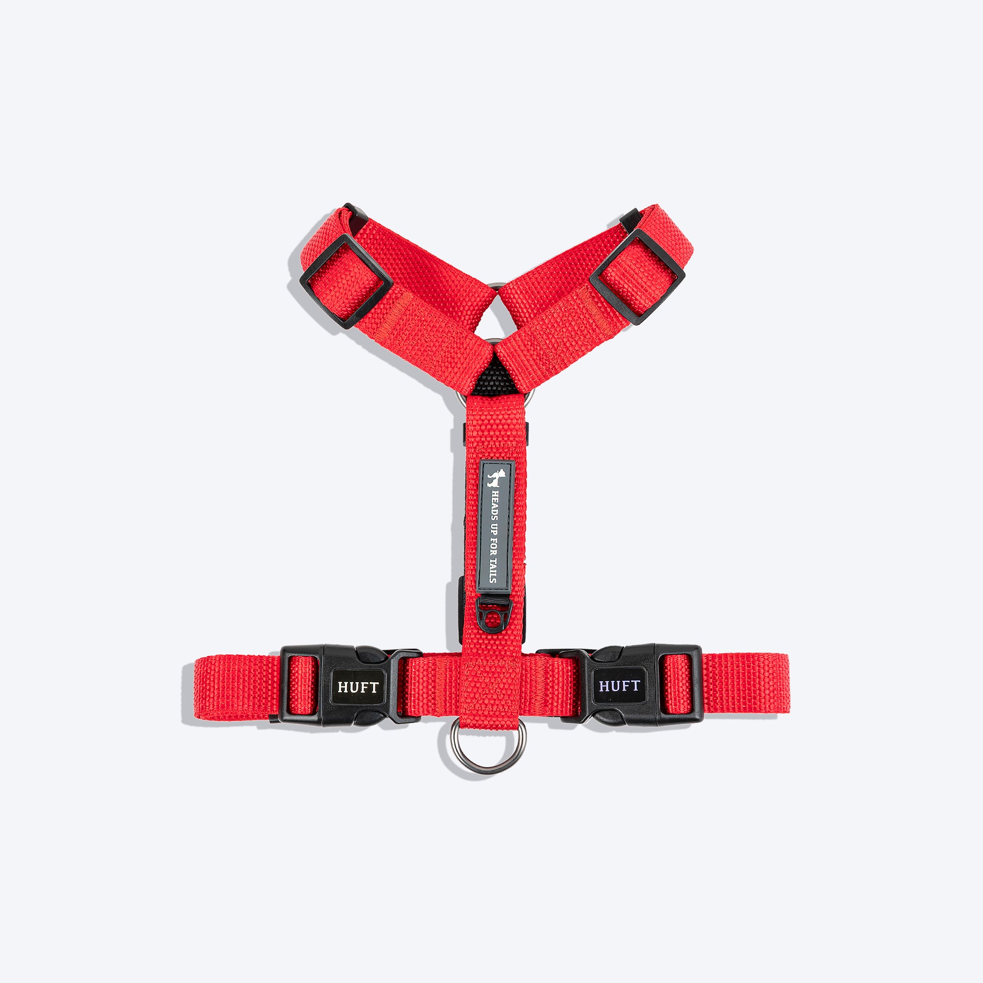 HUFT Basics Dog H-Harness - Crimson Red - Heads Up For Tails