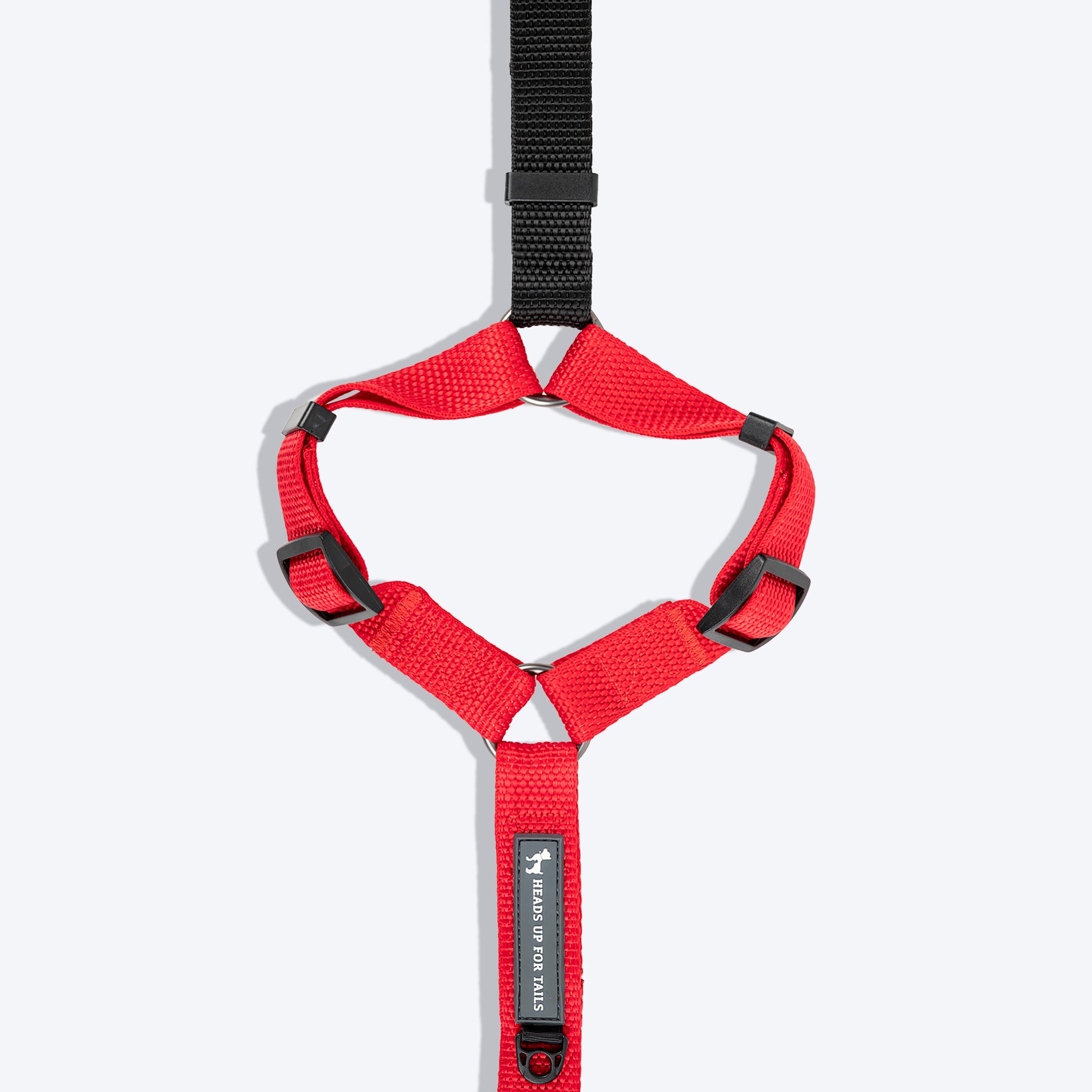 HUFT Basics Dog H-Harness - Crimson Red - Heads Up For Tails