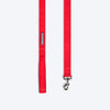 HUFT Basics Dog Collar & Leash Set - Crimson Red - Heads Up For Tails