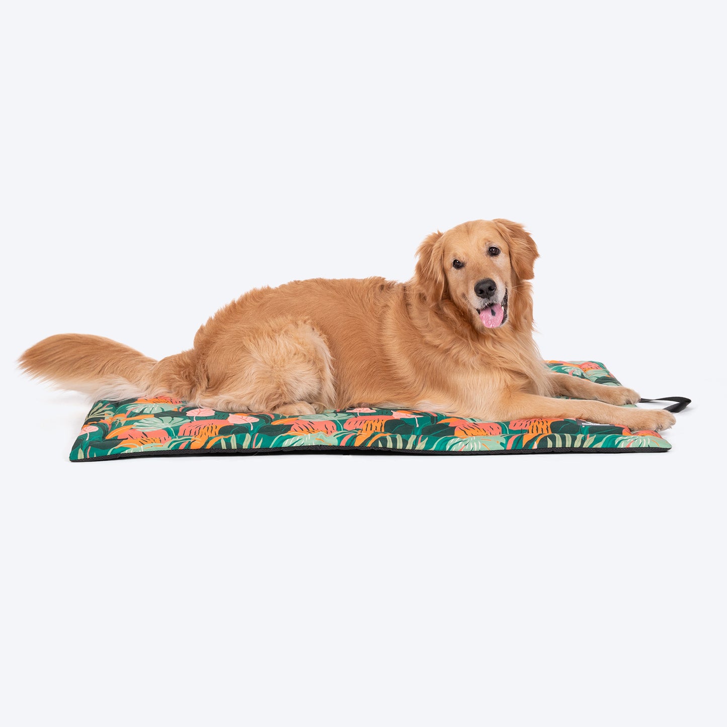 HUFT Garden Of Love Mat For Dog & Cat - Green - Heads Up For Tails