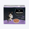 Meowsi by HUFT Tuna & Chicken in Broth Cat Wet Food, 80 gm, with vitamins and minerals, grain-free formula.