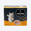 Meowsi by HUFT Chicken Breast Mousse Cat Wet Food, 80 gm, grain-free, with vitamins and minerals for balanced nutrition.