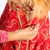 HUFT Festive Bliss Kurta For Dog - Red - Heads Up For Tails