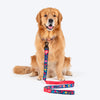 HUFT Bloomscape Leash For Dog - Navy - Heads Up For Tails