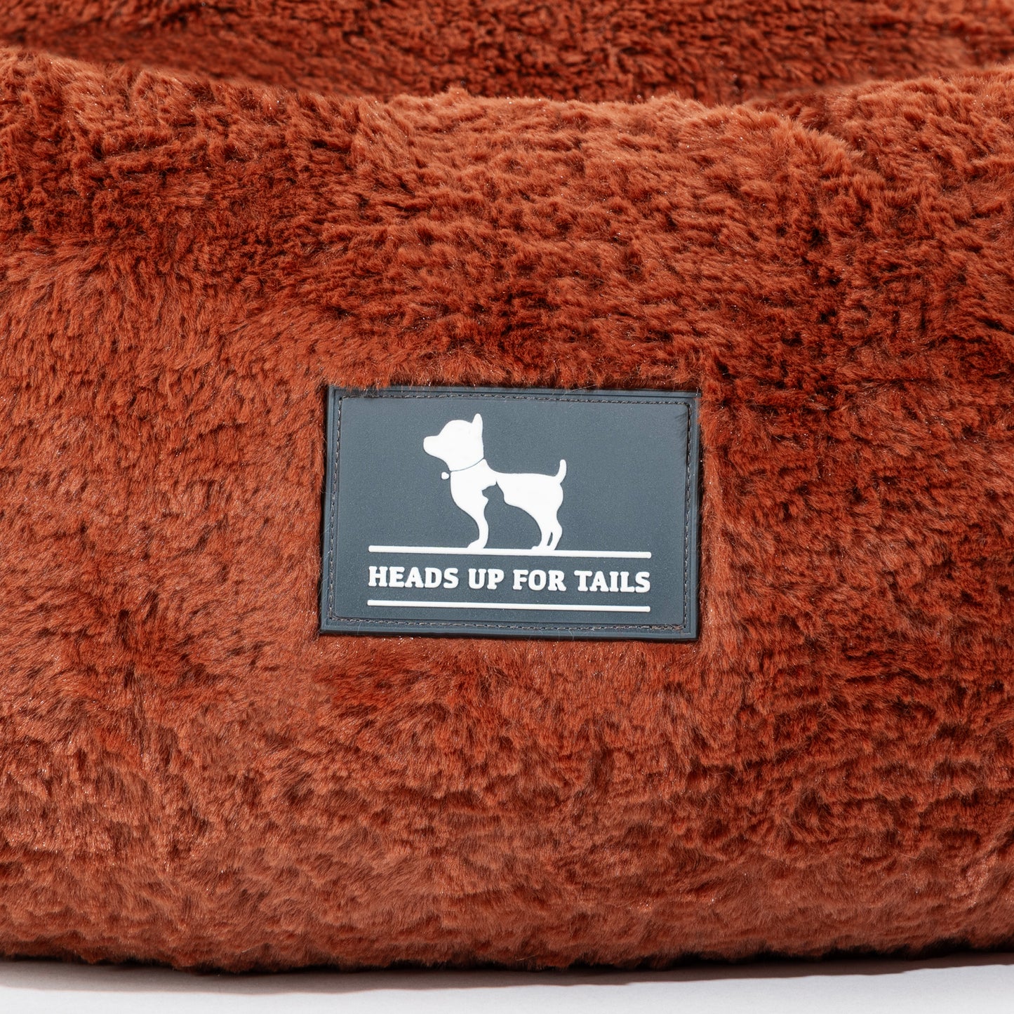 HUFT Snuggle Sphere Donut Bed For Dog & Cat - Brown - Heads Up For Tails