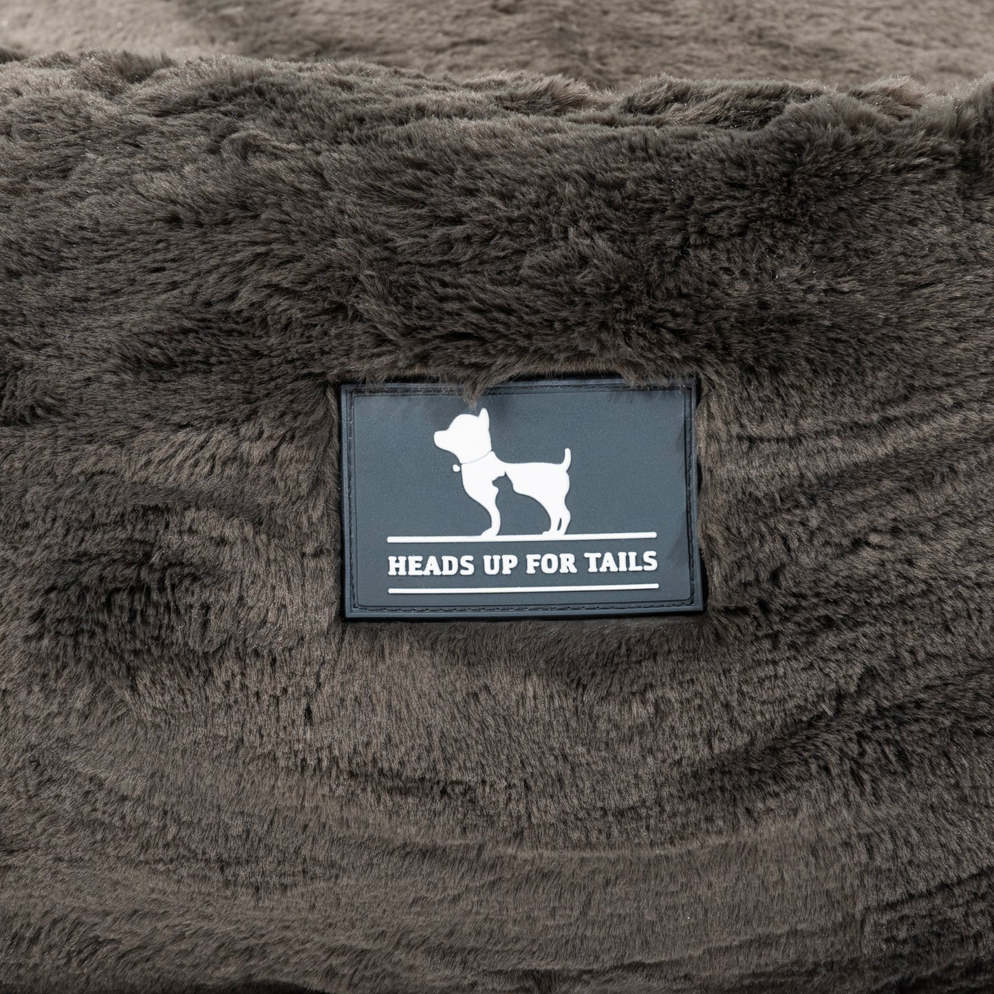 HUFT Snuggle Sphere Donut Bed For Dog & Cat - Grey - Heads Up For Tails
