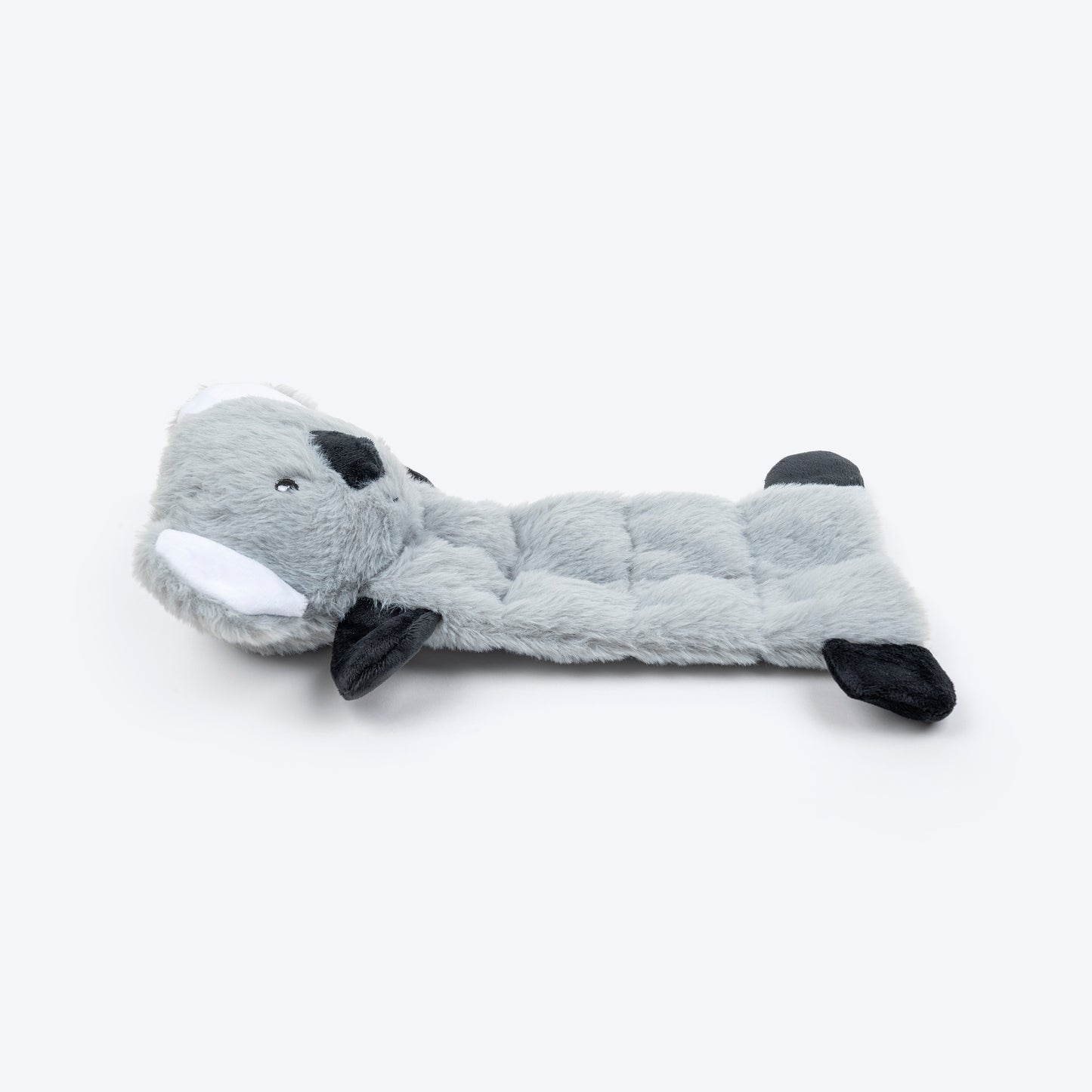 HUFT Kool Koala Squeaky Plush Toy For Dog - Grey - Heads Up For Tails