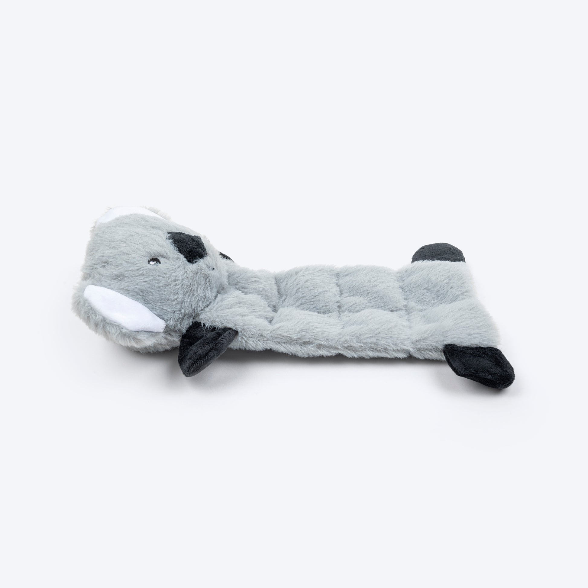 HUFT Kool Koala Squeaky Plush Toy For Dog - Grey - Heads Up For Tails