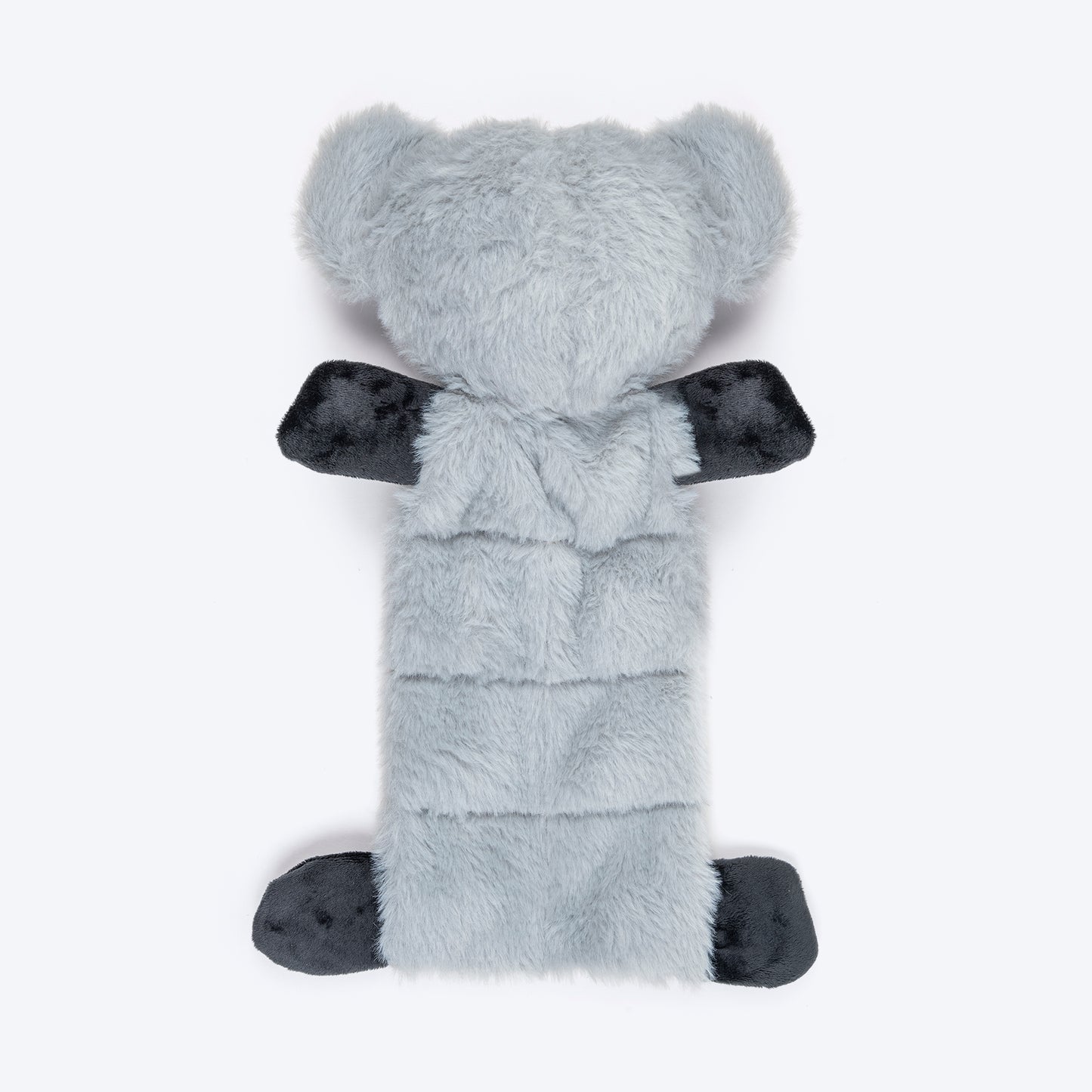 HUFT Kool Koala Squeaky Plush Toy For Dog - Grey - Heads Up For Tails