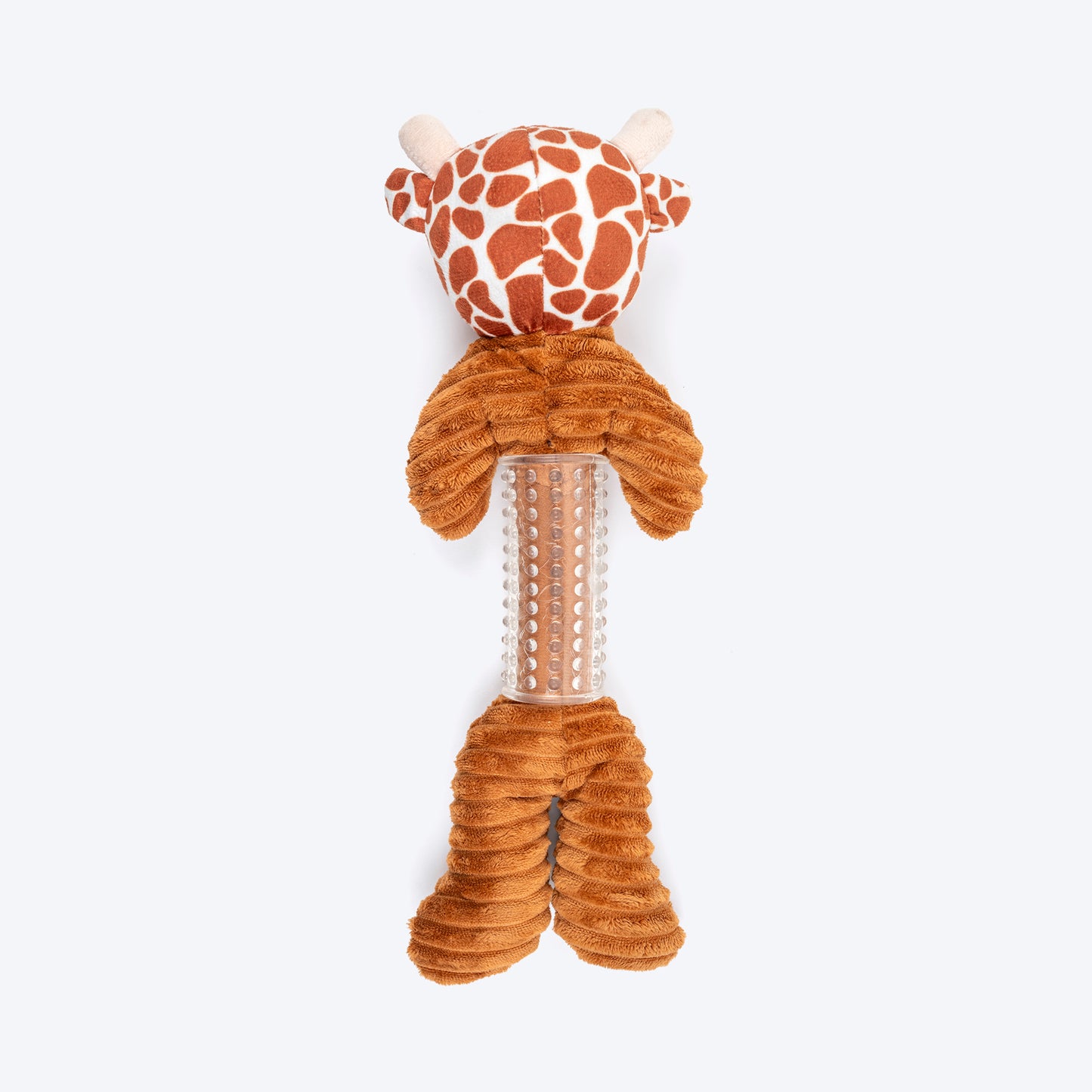 HUFT Deerest Chew & Cuddle Squeaky Plush Toy For Dog - Brown - Heads Up For Tails