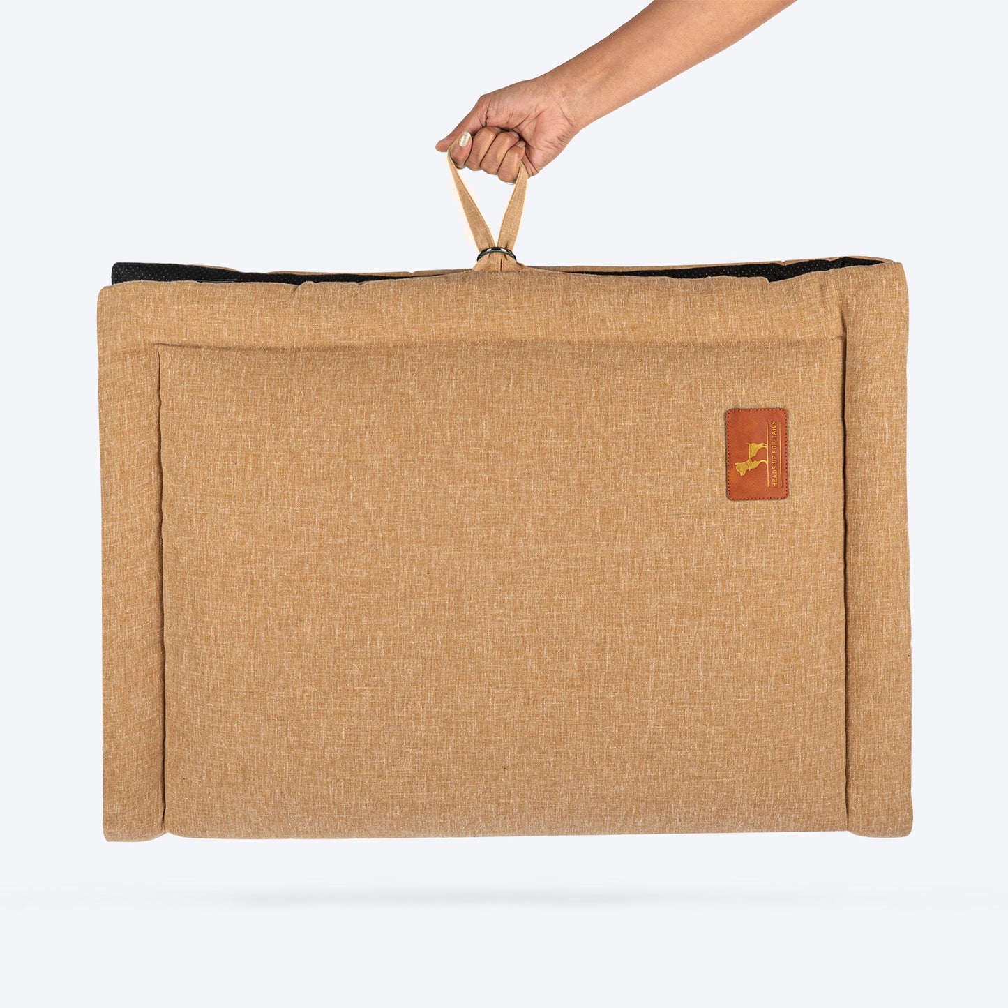HUFT Flutter Of Love Mat For Dog - Light Brown - Heads Up For Tails
