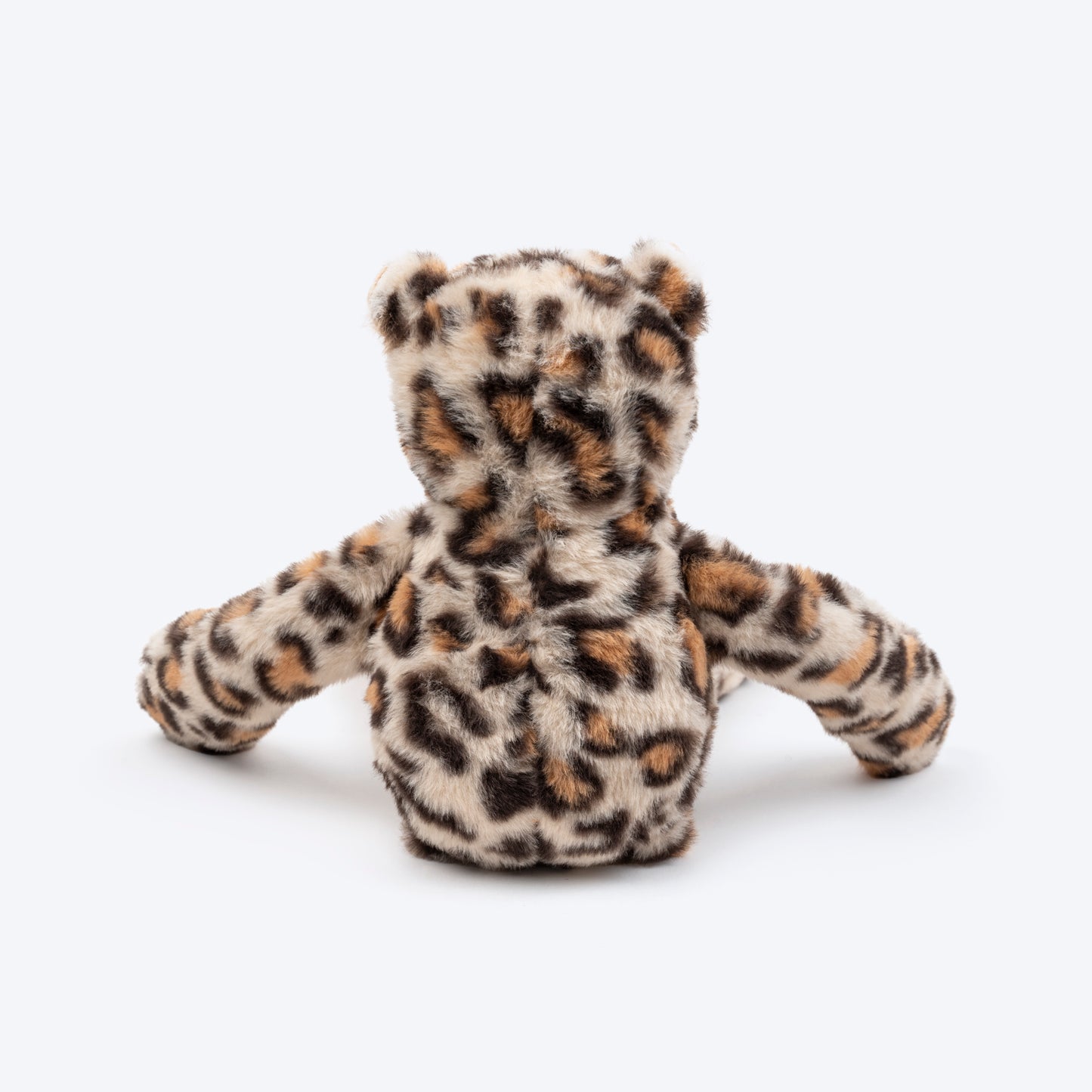 HUFT Leo Leopard Squeaky Plush Toy For Dog - Beige - Heads Up For Tails