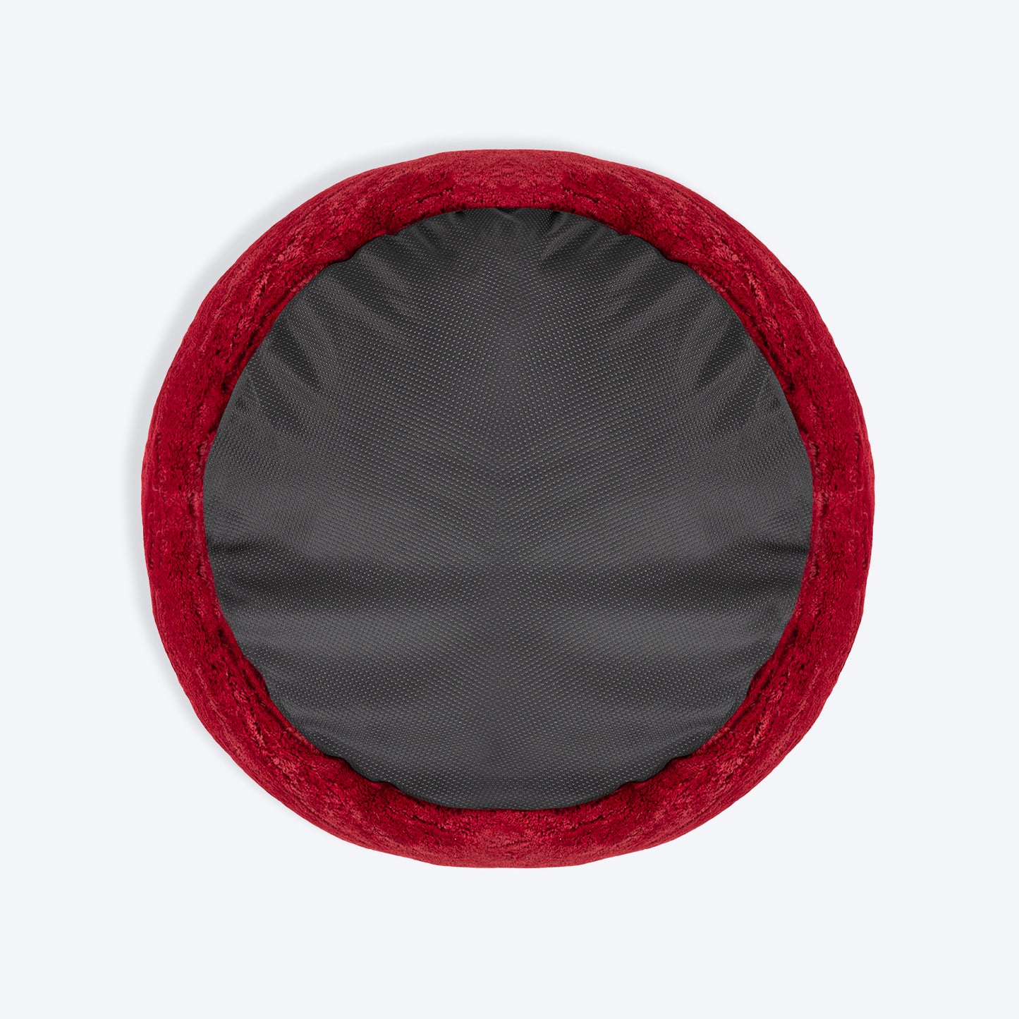 HUFT Snuggle Sphere Donut Bed For Dog & Cat - Red - Heads Up For Tails