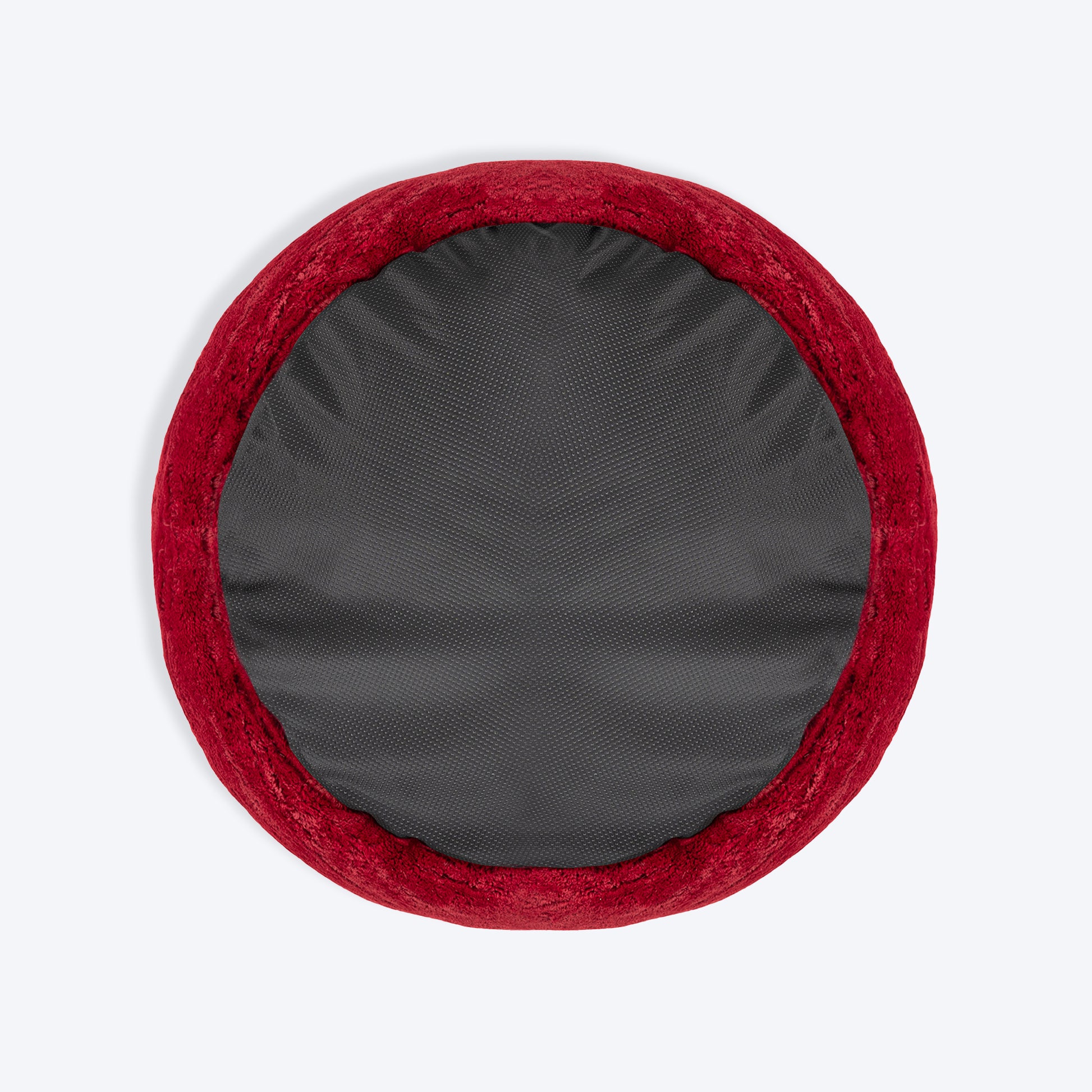 HUFT Snuggle Sphere Donut Bed For Dog & Cat - Red - Heads Up For Tails