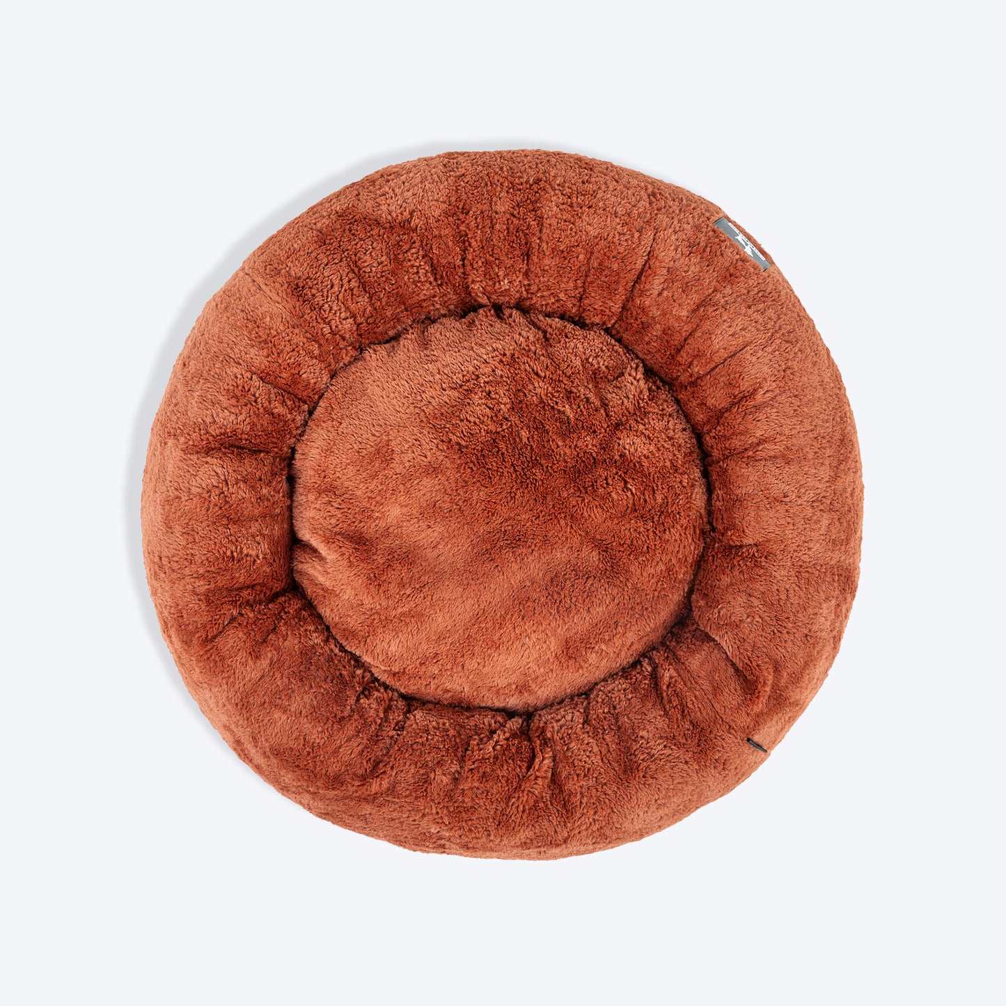 HUFT Snuggle Sphere Donut Bed For Dog & Cat - Brown - Heads Up For Tails