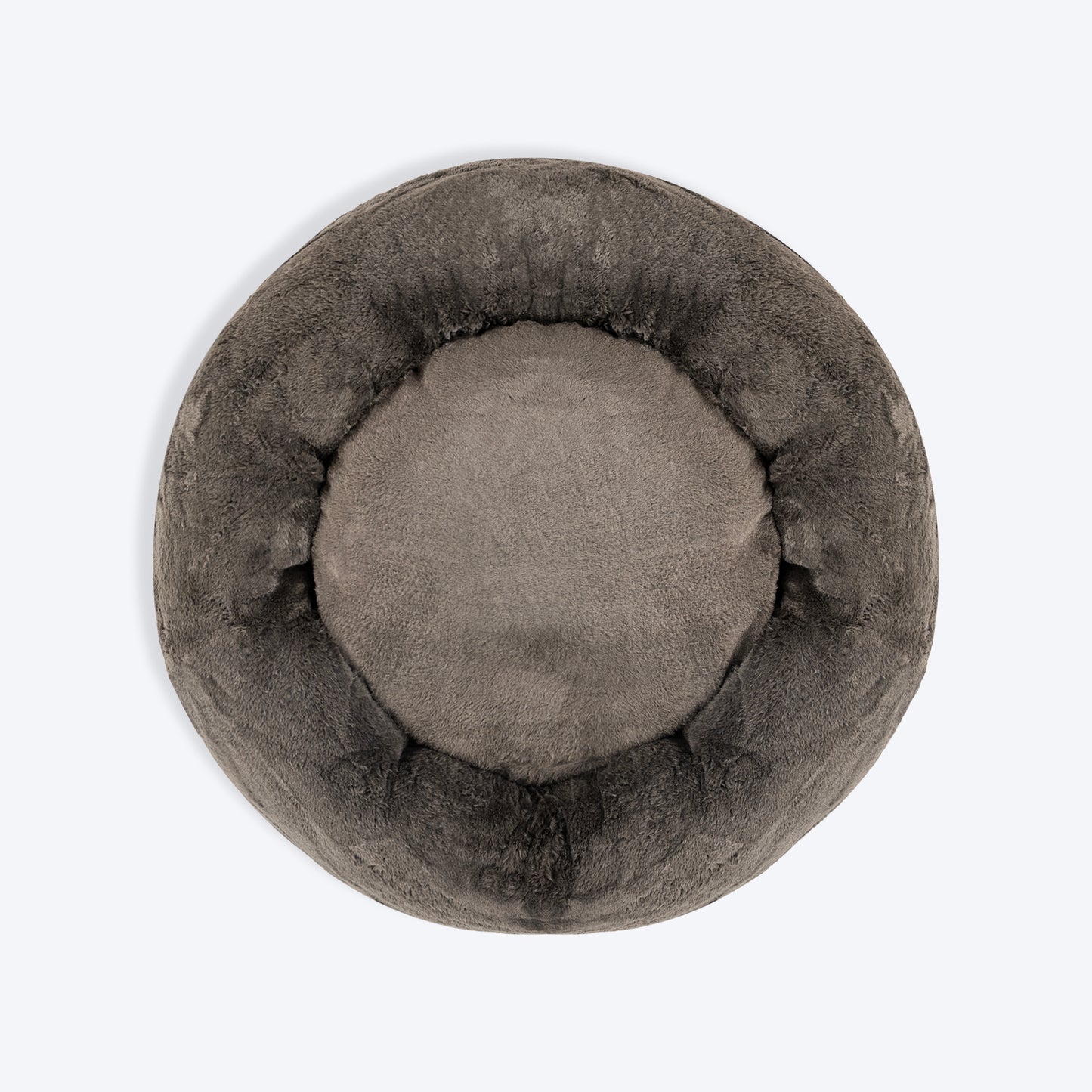 HUFT Snuggle Sphere Donut Bed For Dog & Cat - Grey - Heads Up For Tails