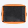 HUFT Classic Lounger Dog Bed - Orange & Blue - Heads Up For Tails