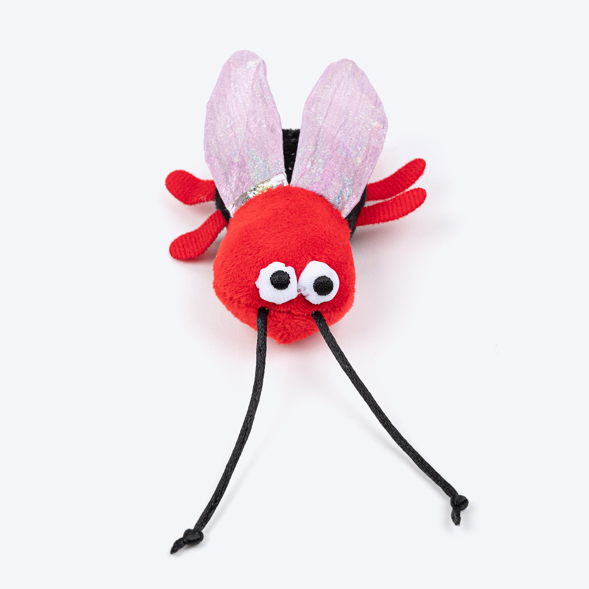 HUFT Lady Buggs Plush With Catnip Toy For Cat - Red - Heads Up For Tails