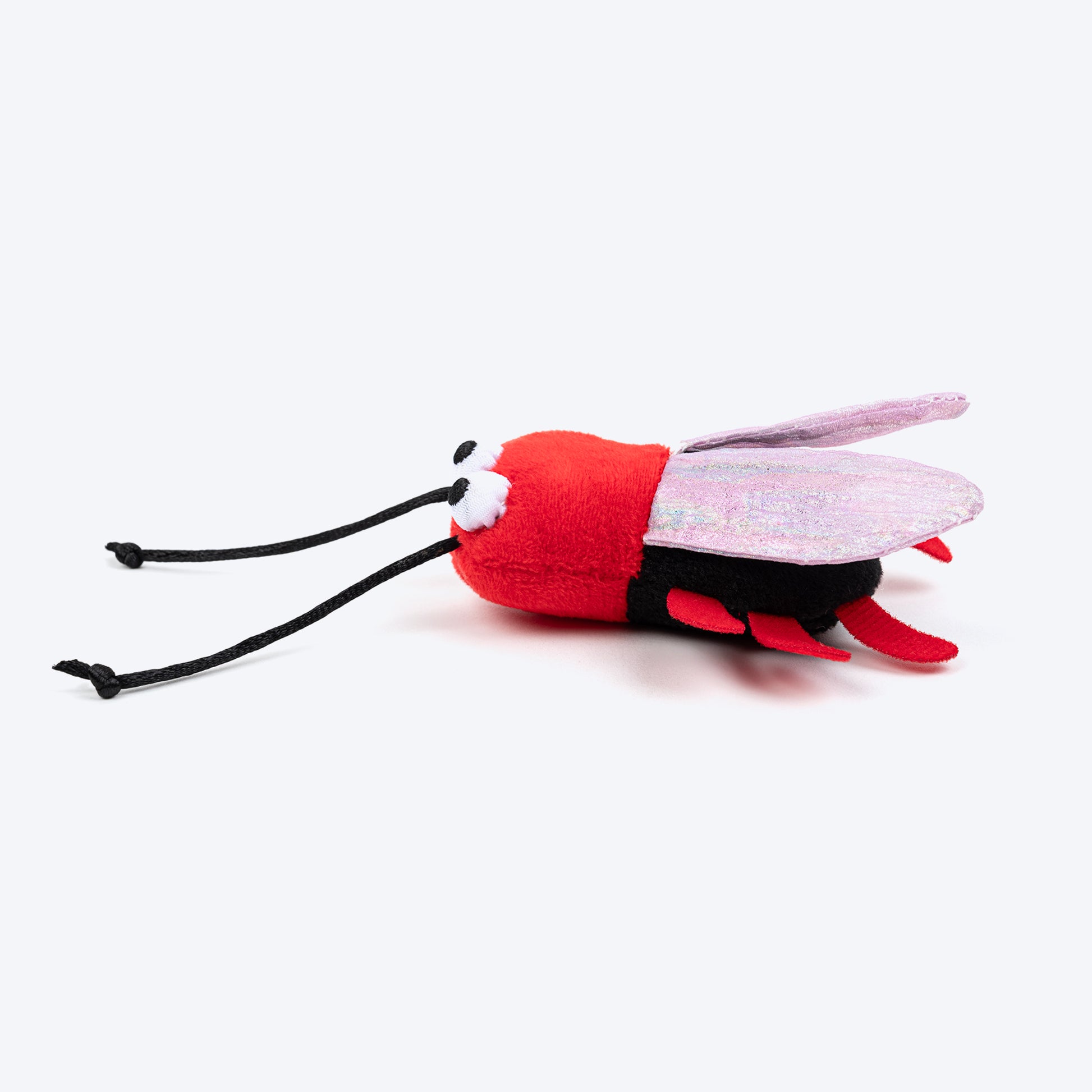 HUFT Lady Buggs Plush With Catnip Toy For Cat - Red - Heads Up For Tails