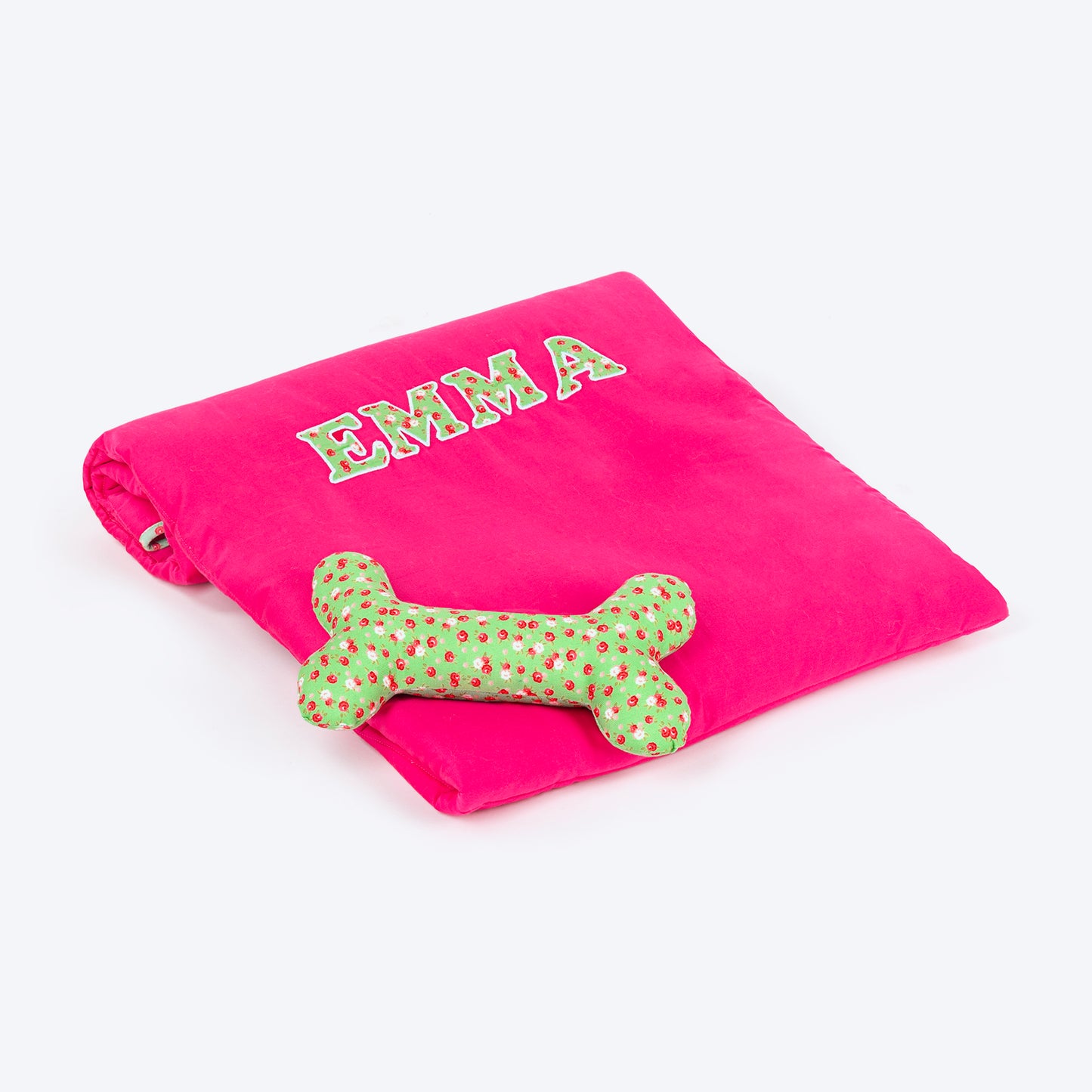HUFT Personalised Sweet Dreams Blanket For Dog & Cat - Pink - Heads Up For Tails