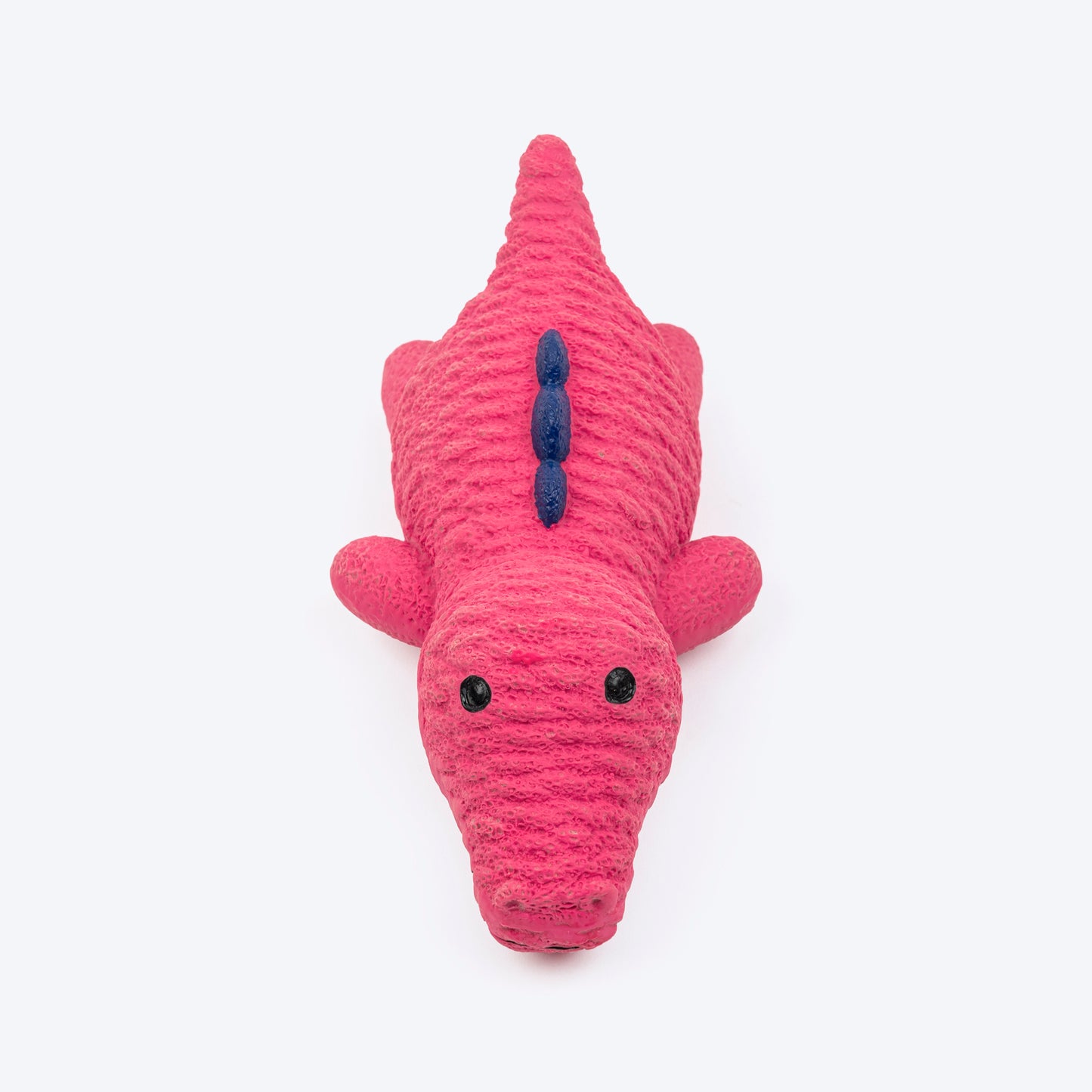 HUFT Coco The Crocodile Squeaky Chew Toy For Dog - Pink - Heads Up For Tails