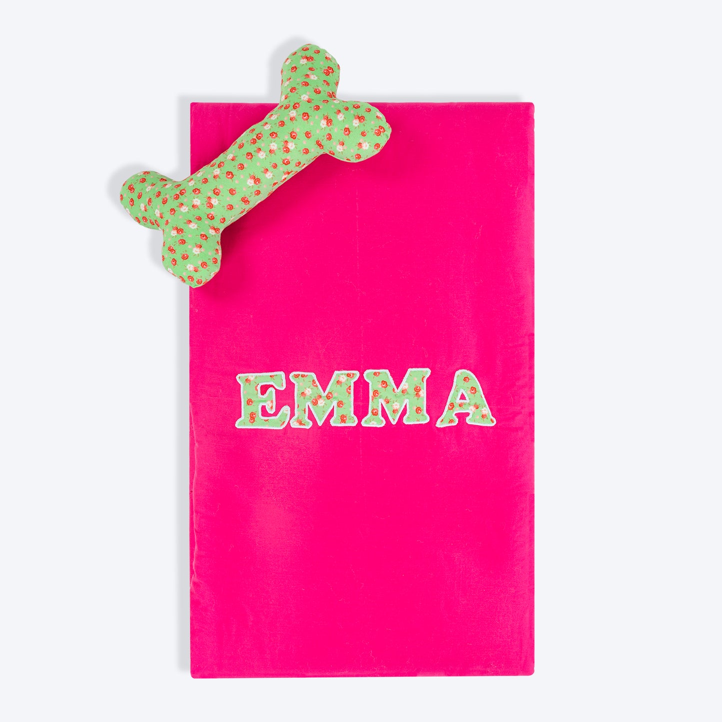 HUFT Personalised Sweet Dreams Blanket For Dog & Cat - Pink - Heads Up For Tails